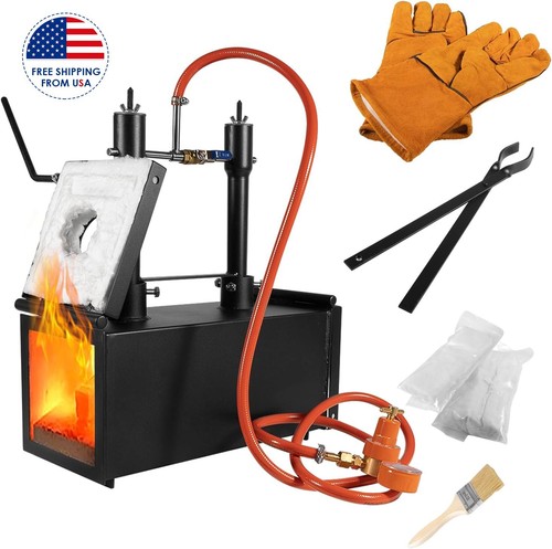 Gas propane forge furnace with - propane,